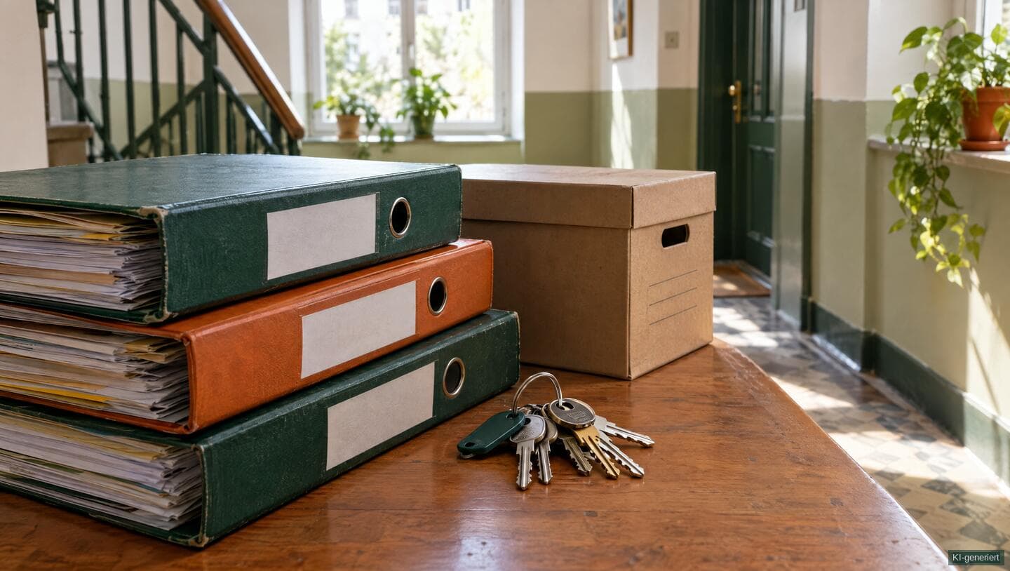 KI-generiertes Titelbild: Keine Hausverwaltung gefunden oder Verwalter kündigt: So bleibt Ihre WEG handlungsfähig